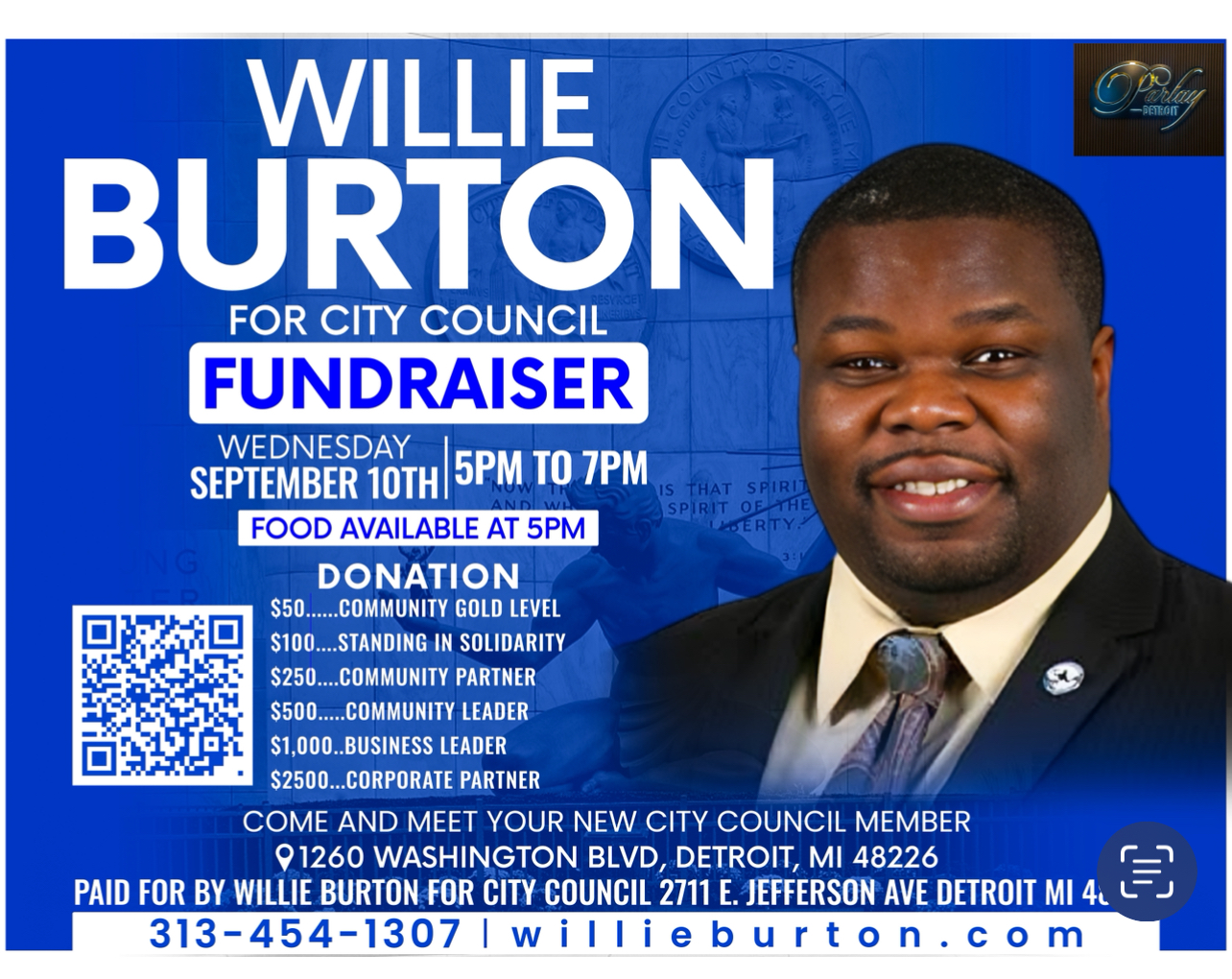September 10 Fundraiser